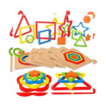 Montessori Shape Sorting Puzzle | 1 pcs Shape Puzzle Toddler Puzzles Games |  Preschool Learning Toy