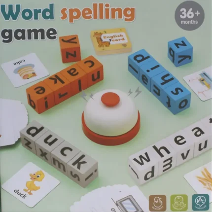 Word Spelling Game With Bell & Flash Card | Educational Toy For Kids | English Alphabet Toy