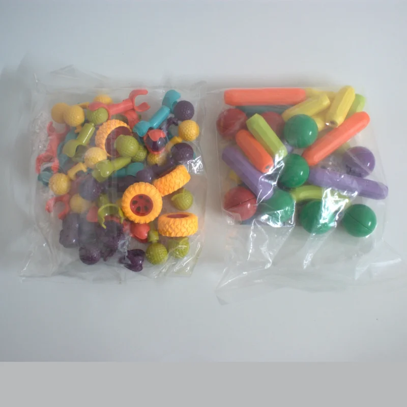 DIY Blocks & Magnetic Sticks Building Set