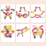 Combo 54 PCS –  2টা সেট - শিশুদের মেধা বিকাশে শিক্ষামূলক বিল্ডিং টয় - Image 6